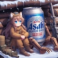 塹壕の中のビール缶と小さな女の子 6枚目