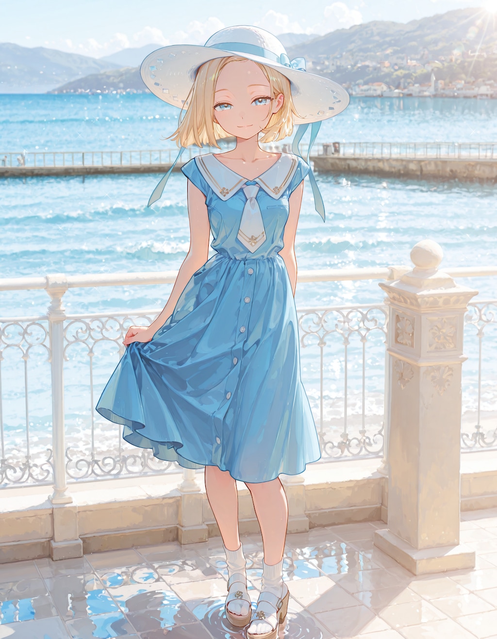 うちの子夏コーデ