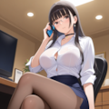 仕事はきっちりだけど色々ガードが緩い重役秘書のお姉さん 3枚目