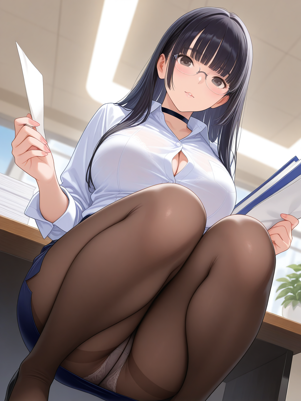 仕事はきっちりだけど色々ガードが緩い重役秘書のお姉さん