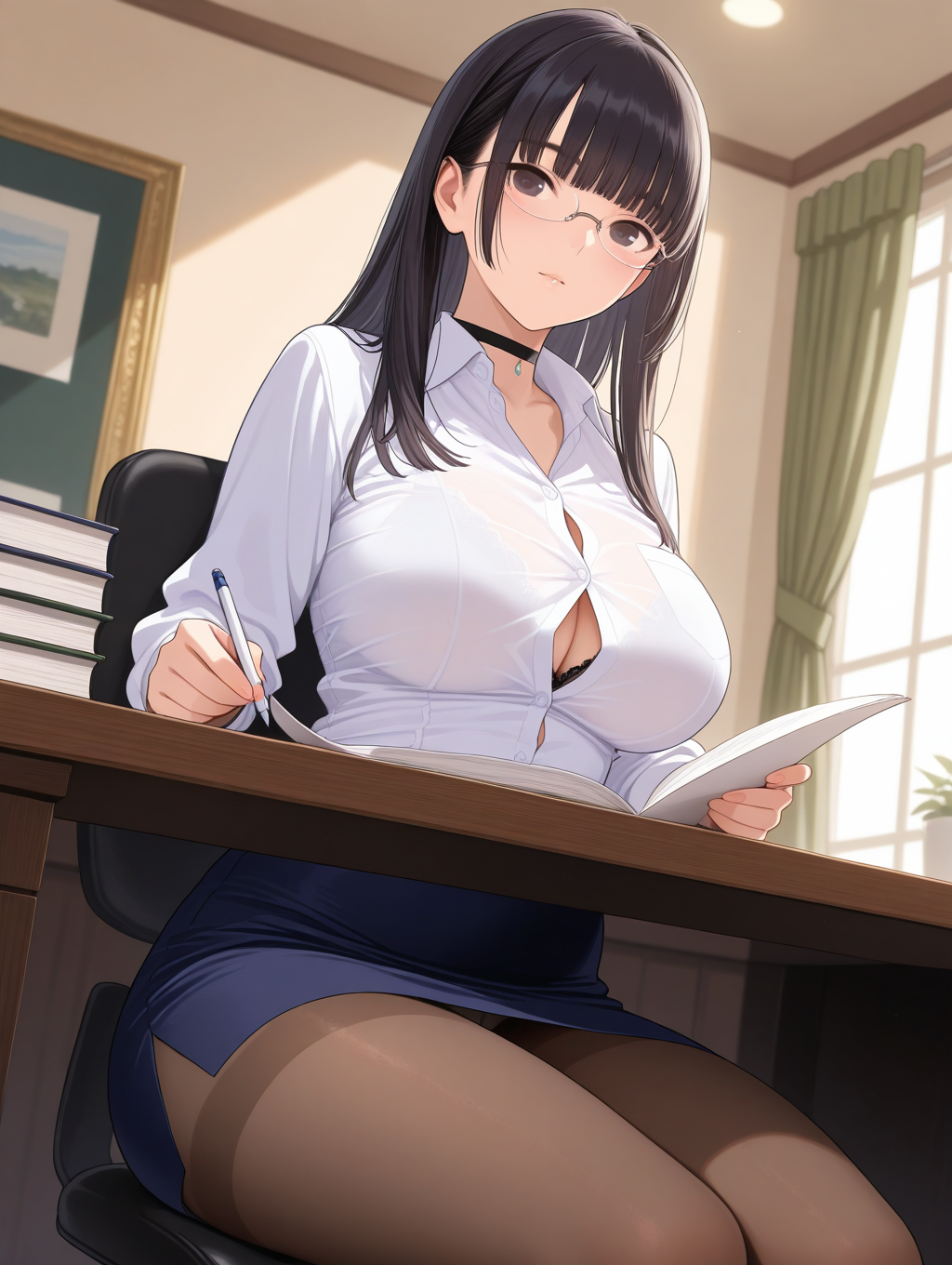 仕事はきっちりだけど色々ガードが緩い重役秘書のお姉さん