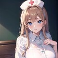 爆乳ナースさん 2枚目