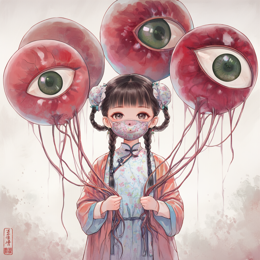 風船売りの少女