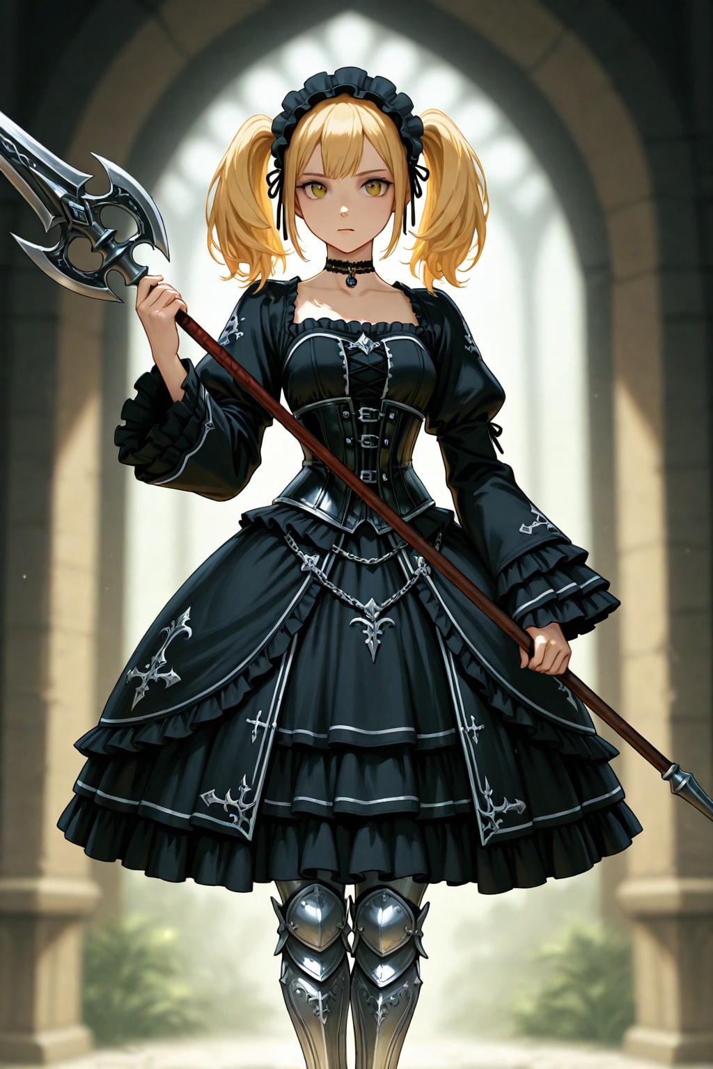 武装メイドちゃん | の人気AIイラスト・グラビア