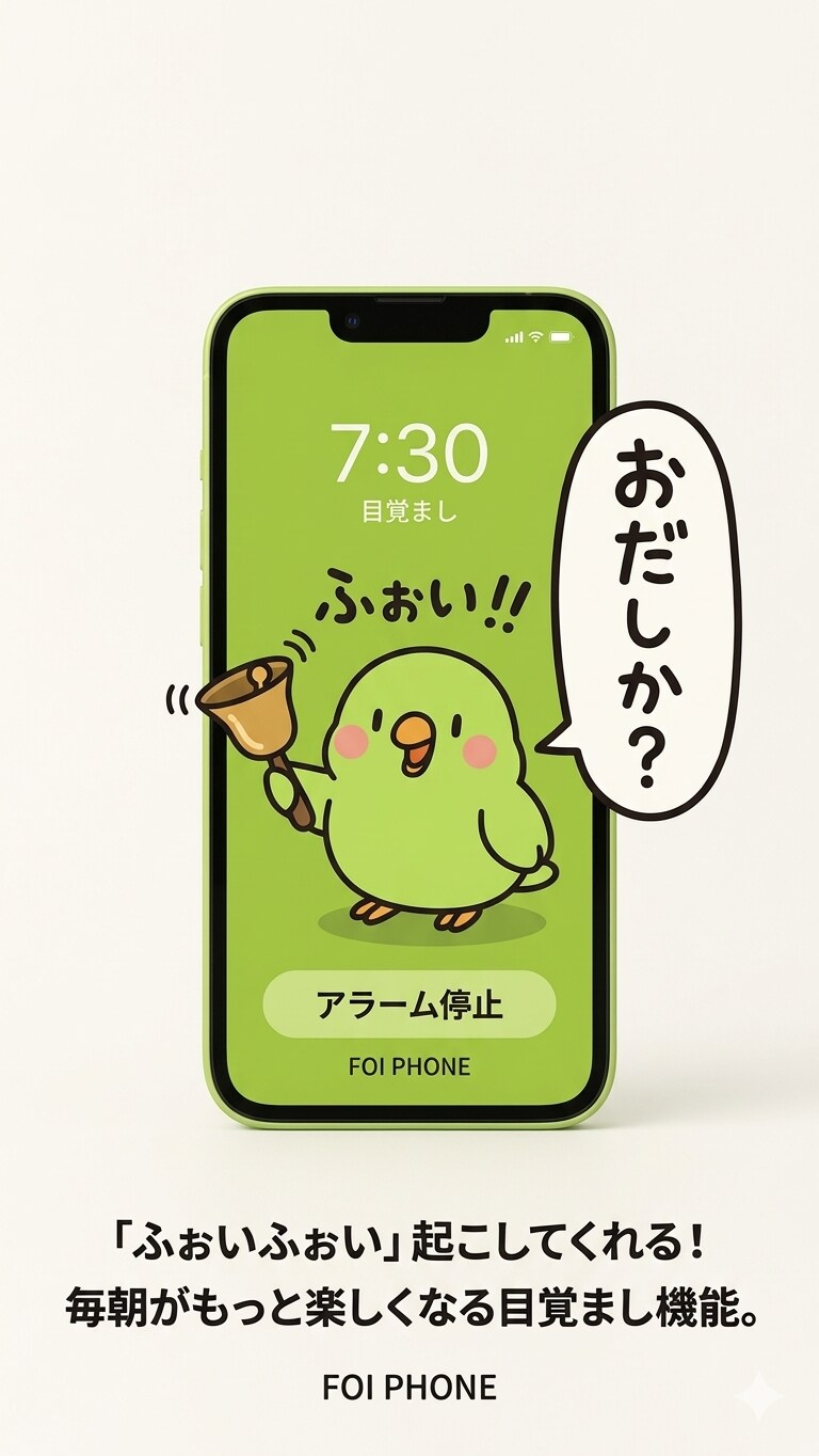 ふぉいフォンのアラーム機能 | の人気AIイラスト・グラビア