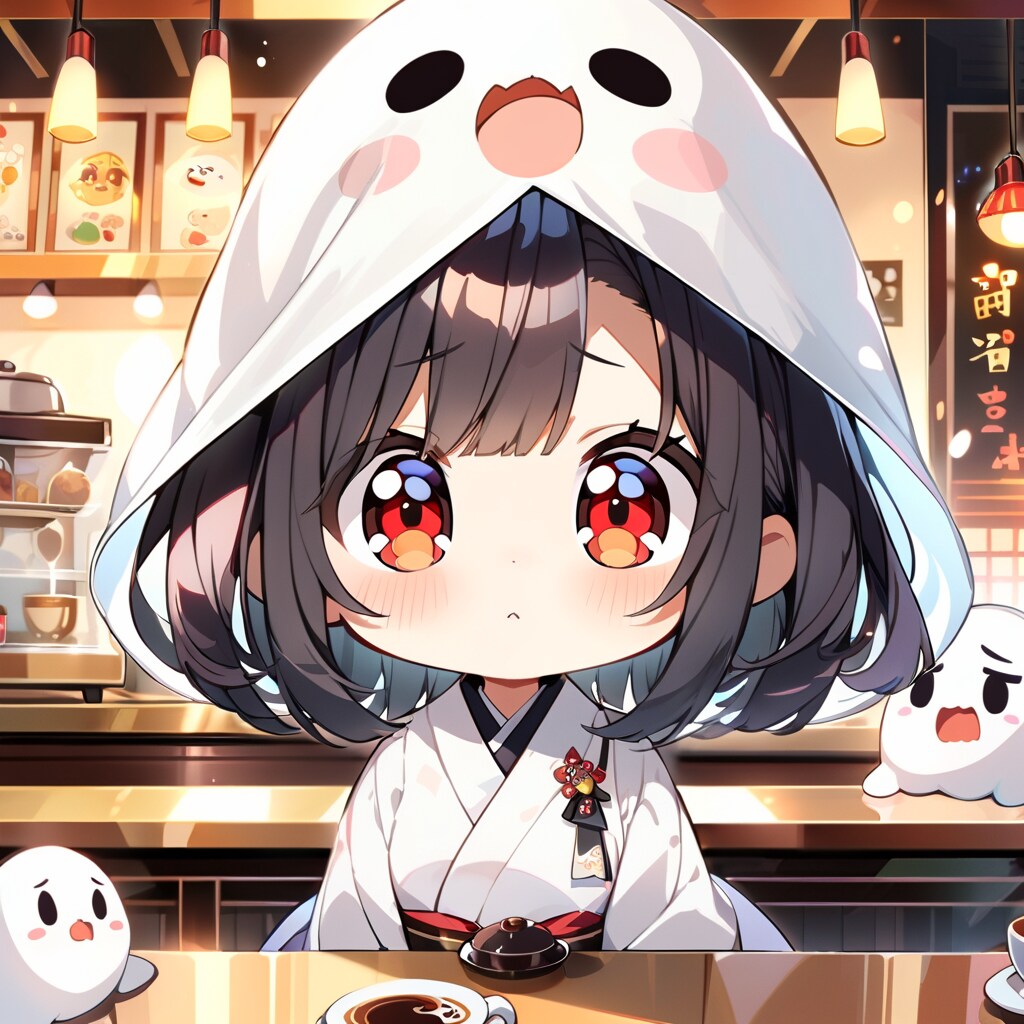 冥土カフェ | の人気AIイラスト・グラビア