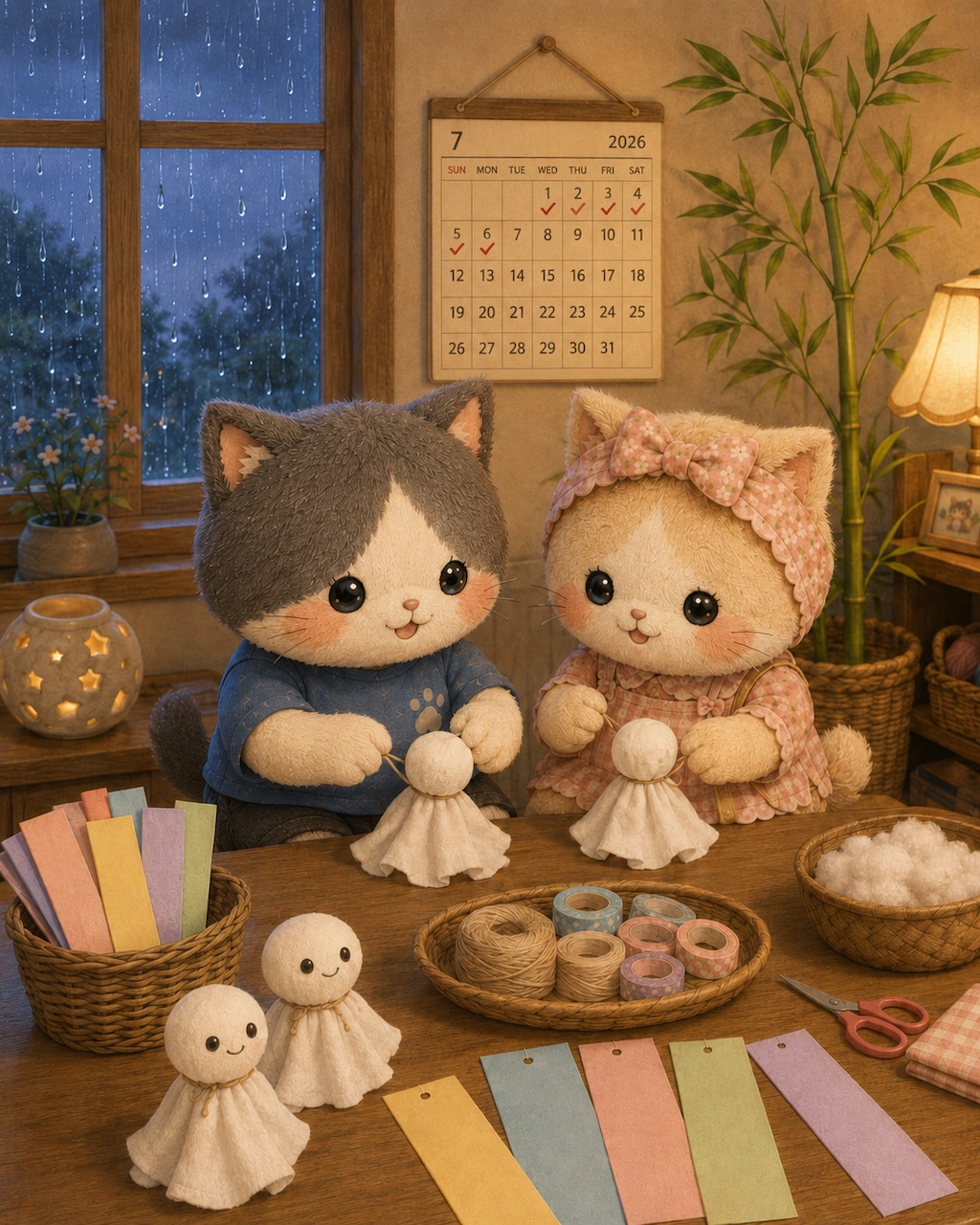 晴れてほしいにゃ