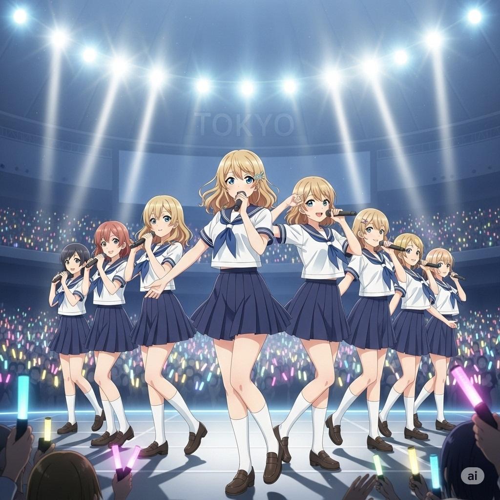 ちちぷい坂46 | の人気AIイラスト・グラビア