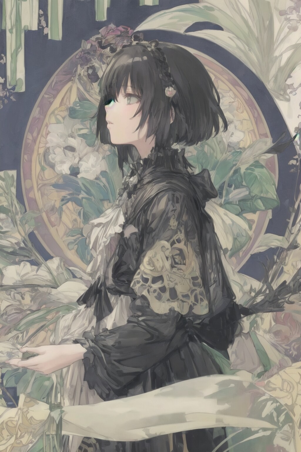 横顔 | の人気AIイラスト・グラビア