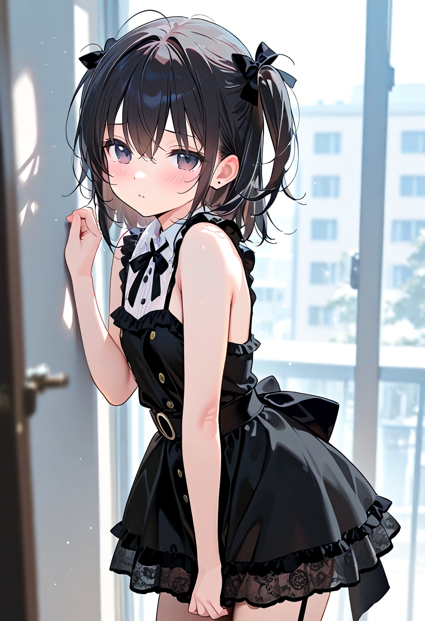 黒髪の美少女(40) | の人気AIイラスト・グラビア