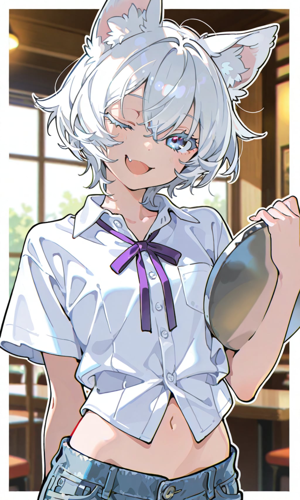 【ファンアート】よその子、シロキ