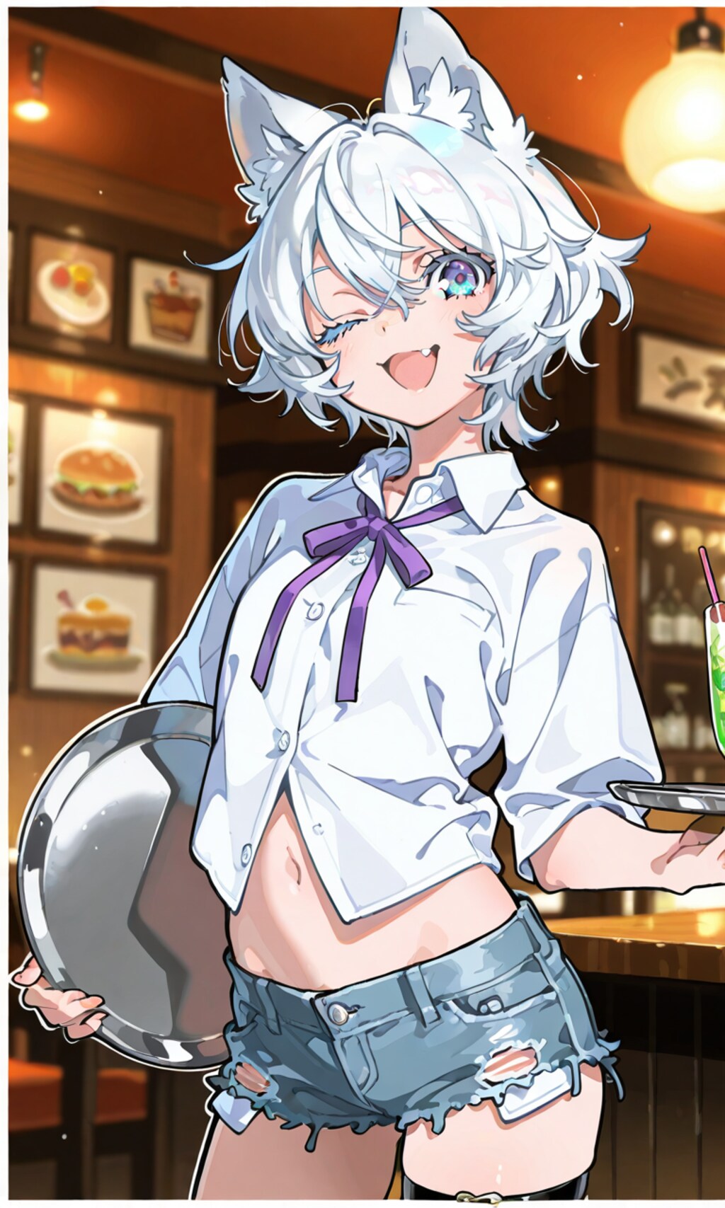 【ファンアート】よその子、シロキ