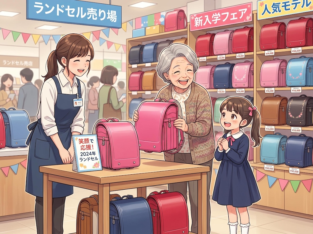 ランドセルを買いに