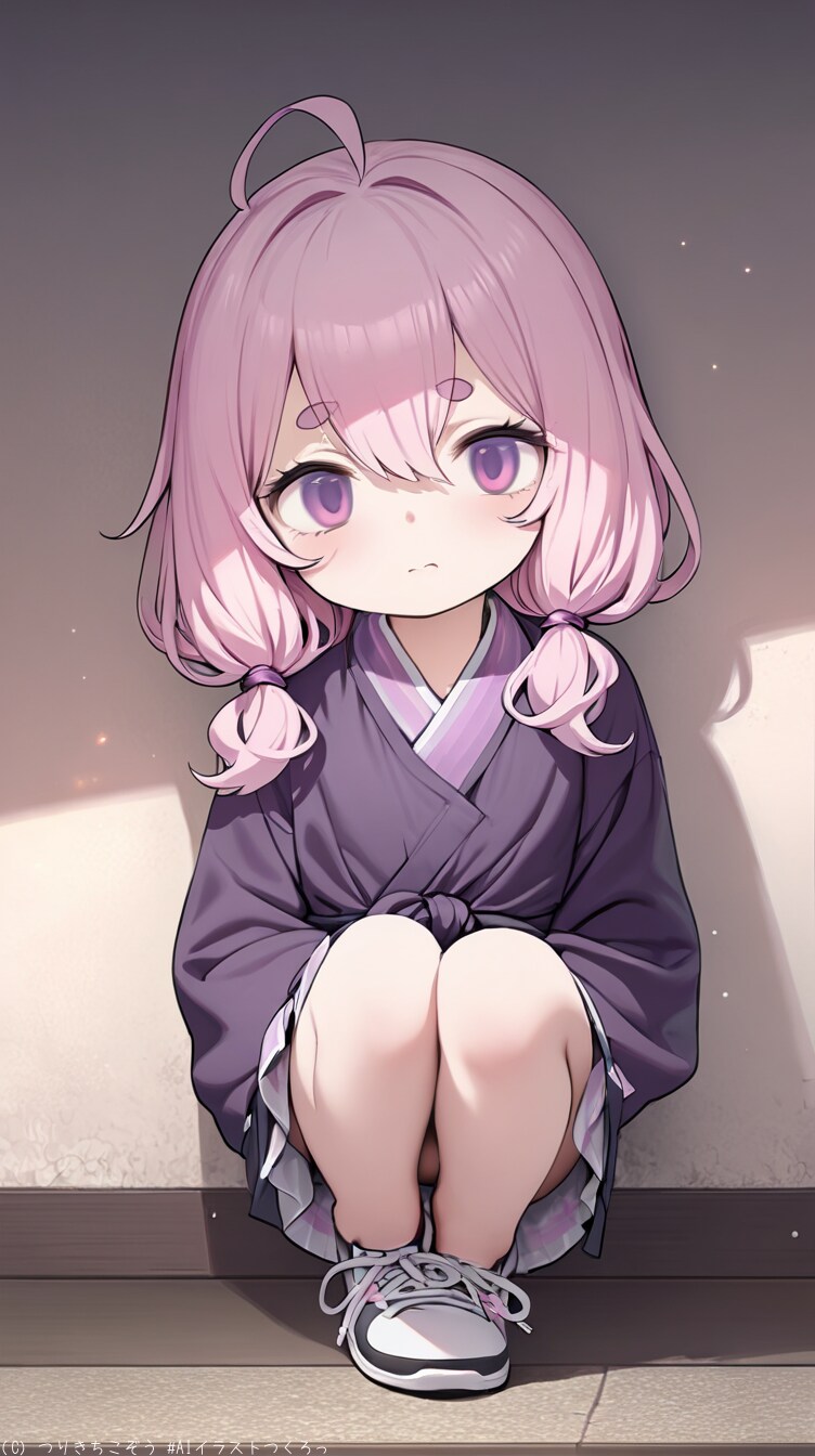 新キャラを久しぶりに作りました。今回は妹キャラです