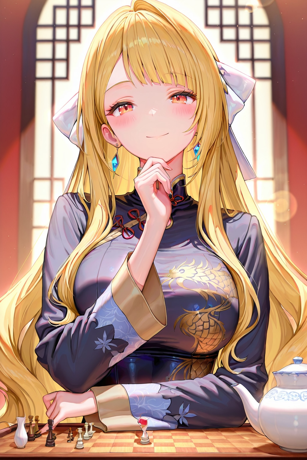 👑 ドラゴニア・エンターテインメントCEO：第十五王女リナ