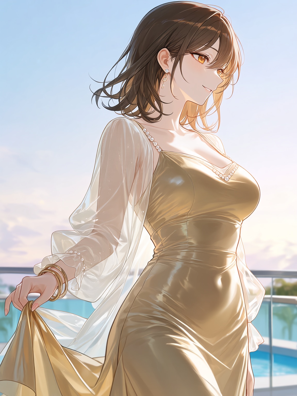 リゾートへ