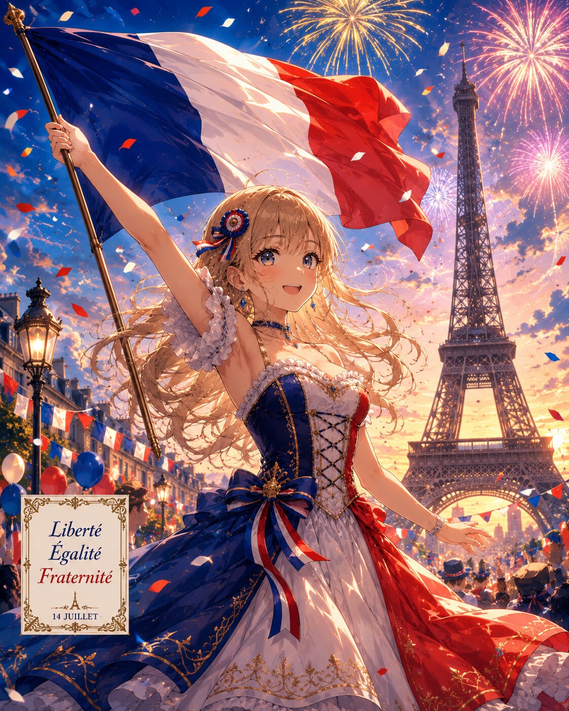 7月14日はフランス革命記念日と聞いて