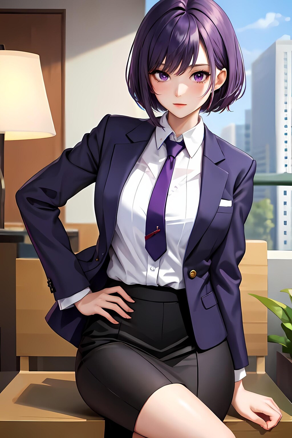 女性秘書