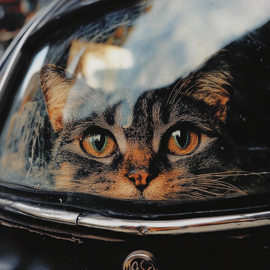 Was it a car or a cat I saw?