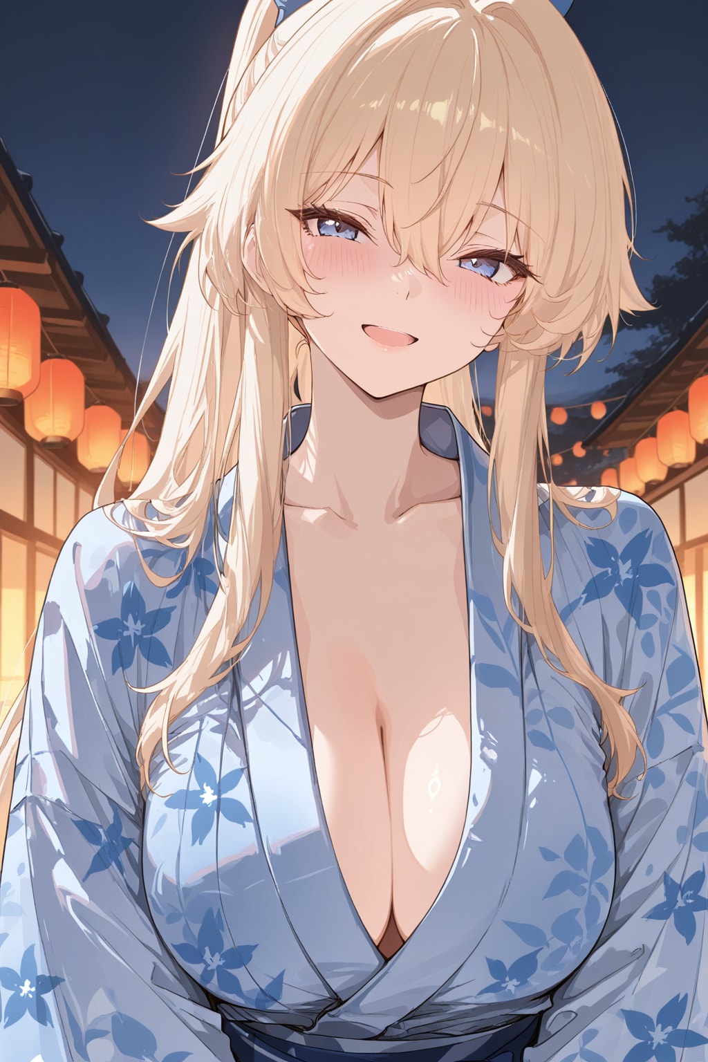 ポニテ浴衣