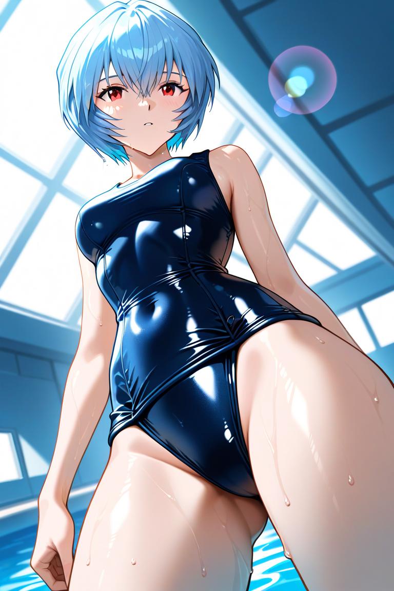 エヴァンゲリオン　綾波レイ　スク水