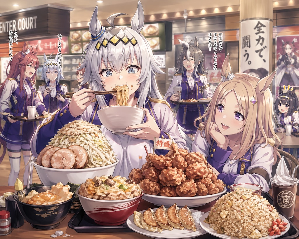 【没】ウマ娘ちゃん達②
