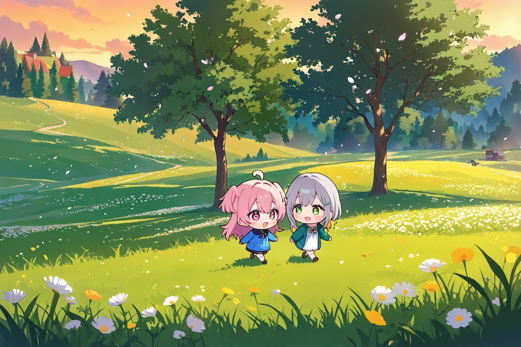 迷子の二人