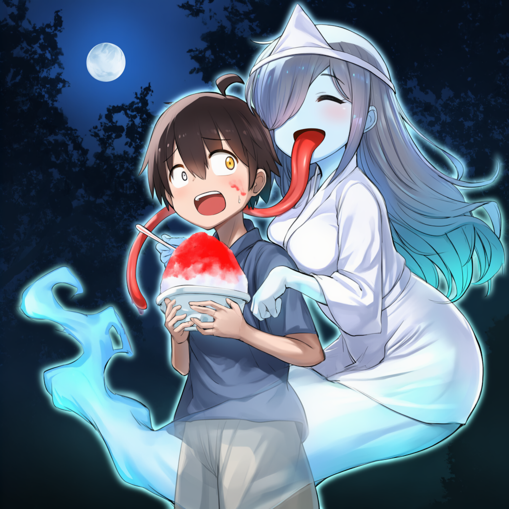 私にもかき氷ちょうだ〜い