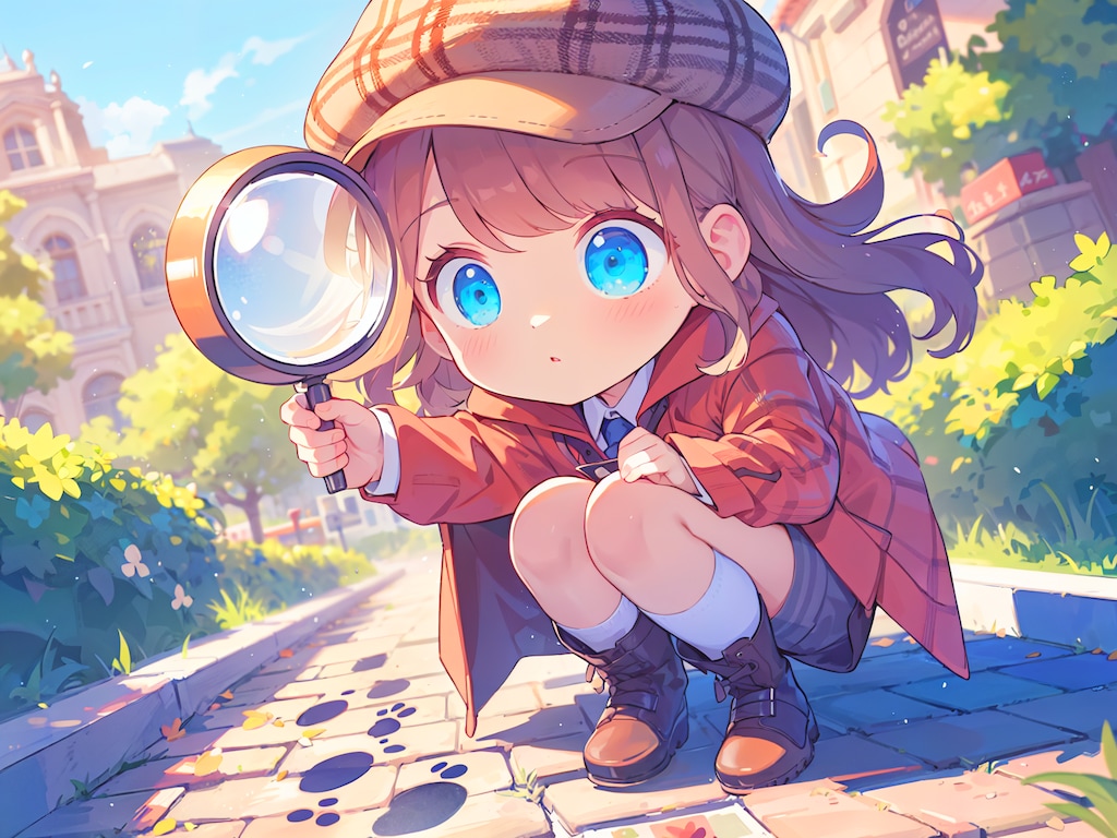 この足跡は…