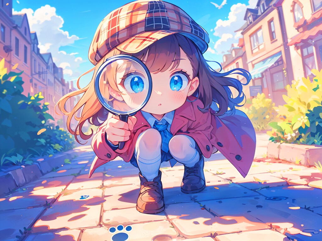 この足跡は…