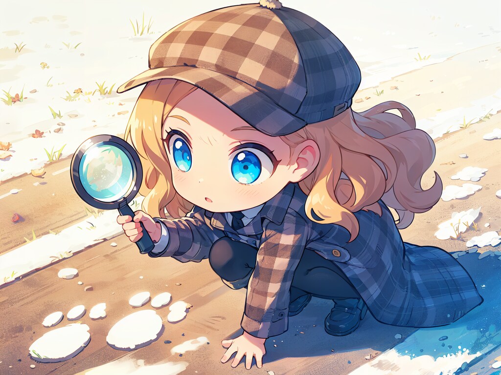 この足跡は…