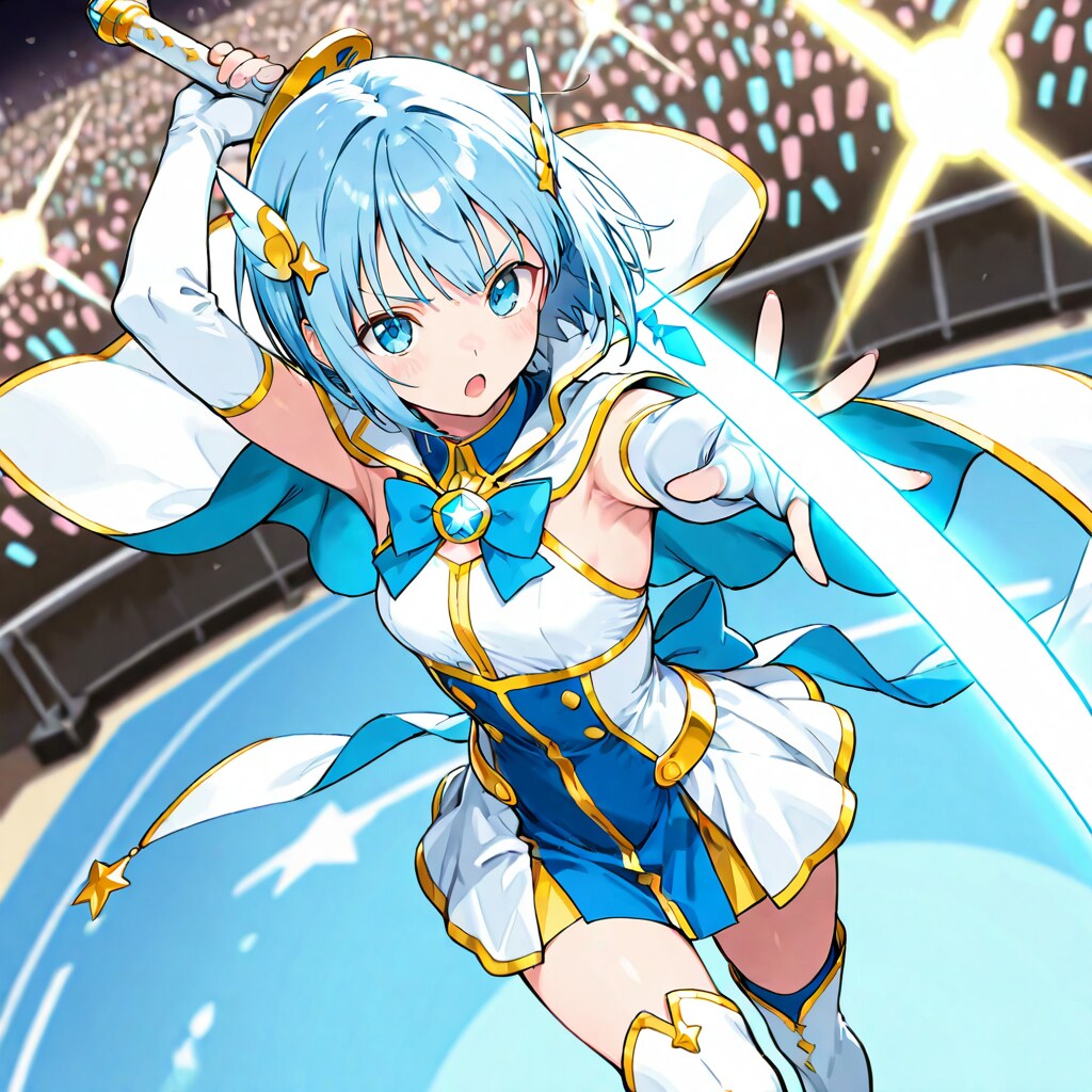 蒼雷のステージ・ブレイブ | の人気AIイラスト・グラビア