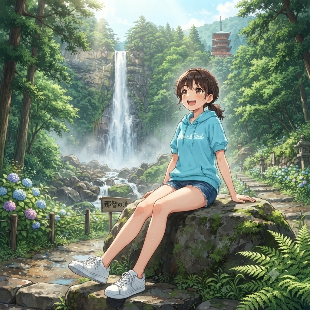 和歌山県：那智の滝（◯）