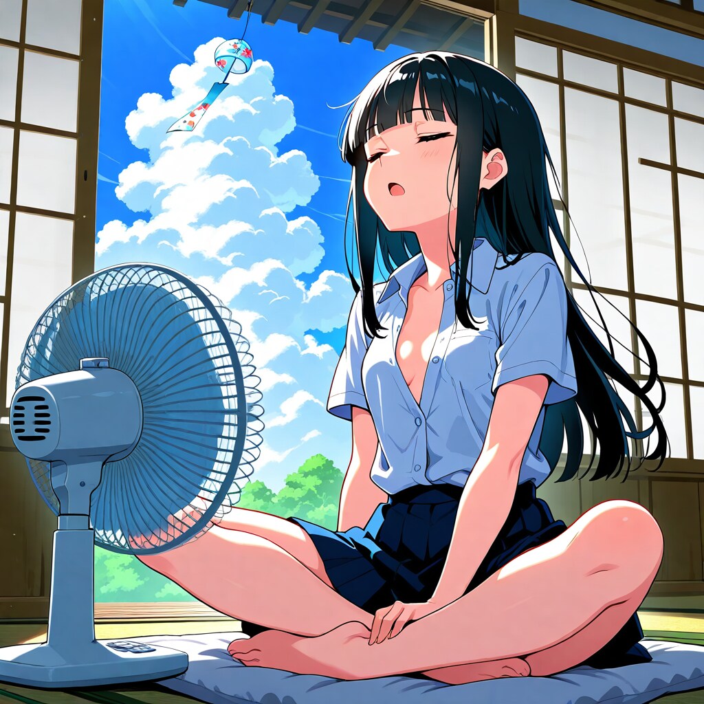 あっちぃ…