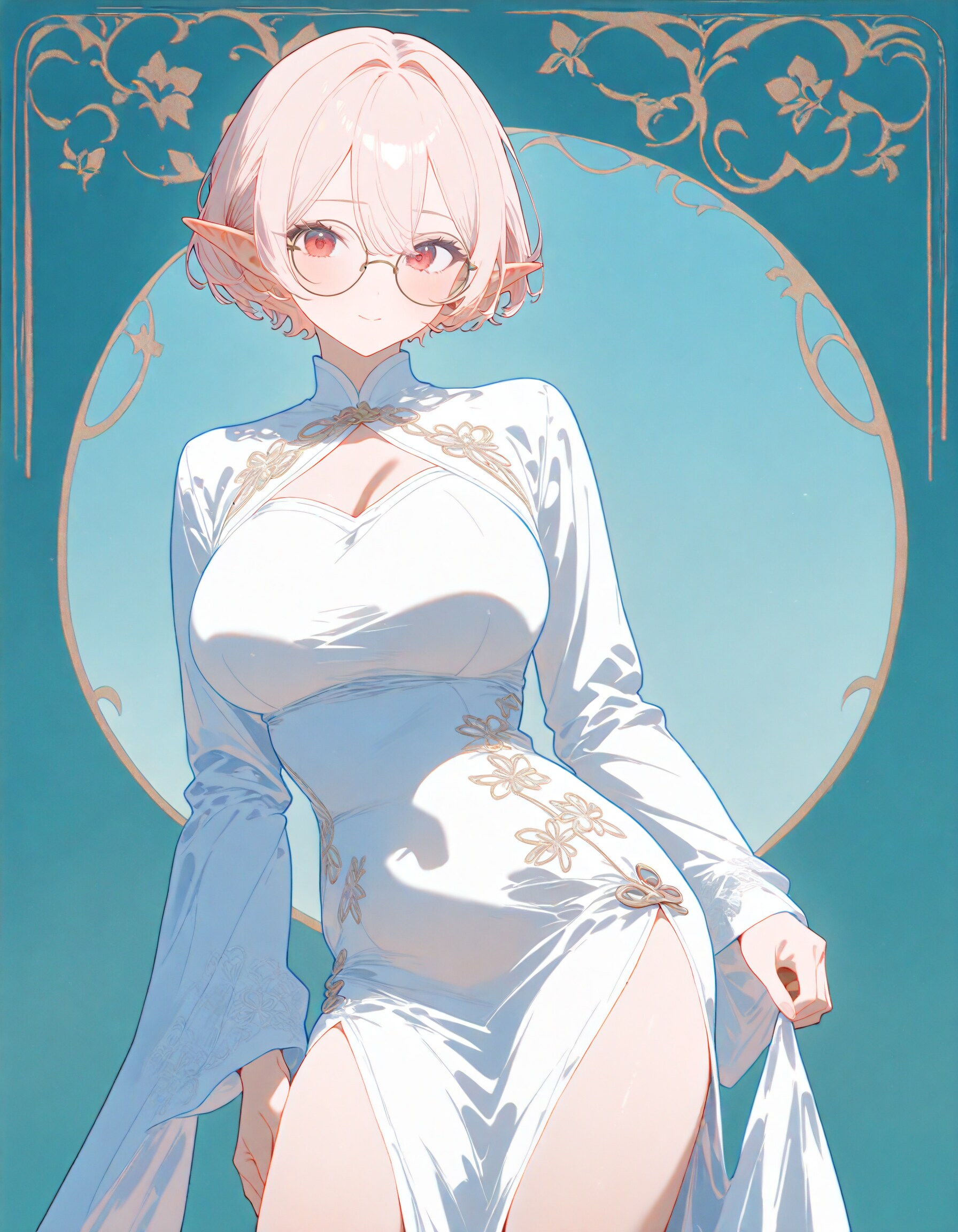 チャイナドレスMuaccaさんXL