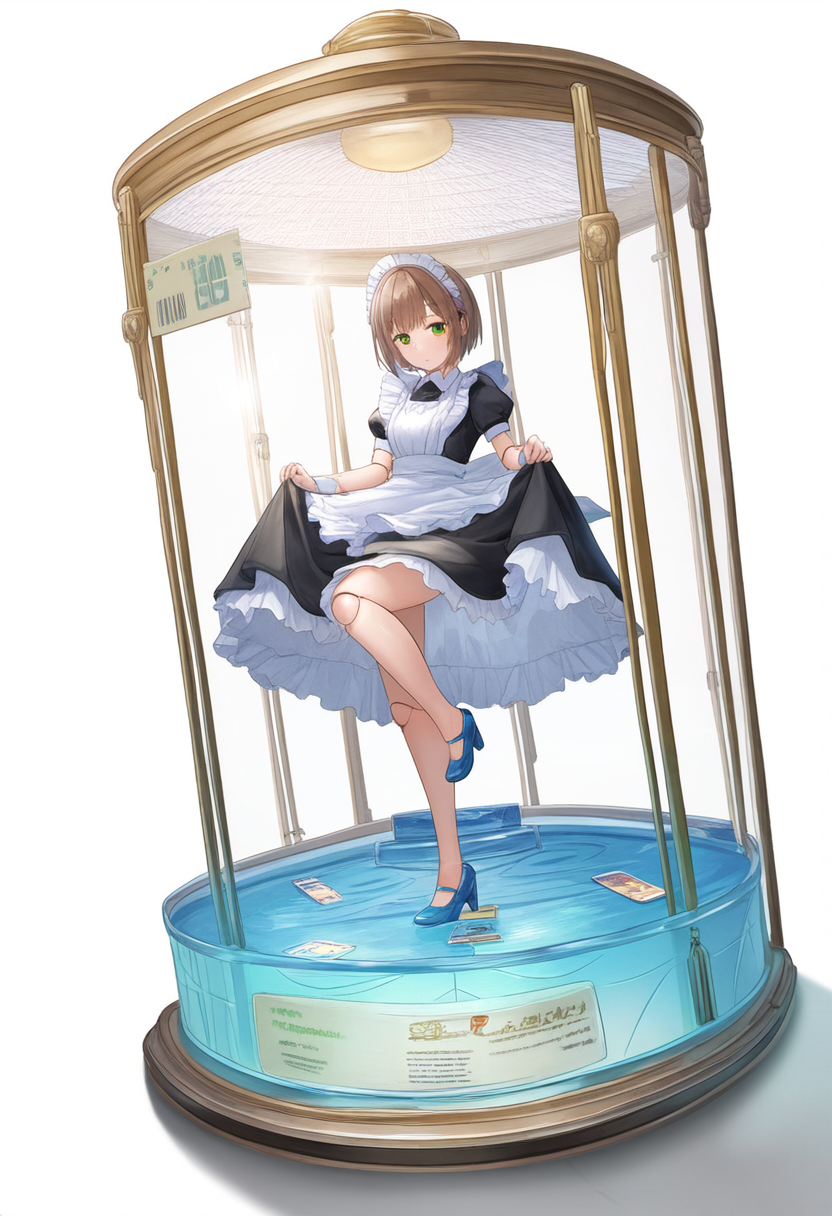 無表情メイドちゃんフィギュア | の人気AIイラスト・グラビア