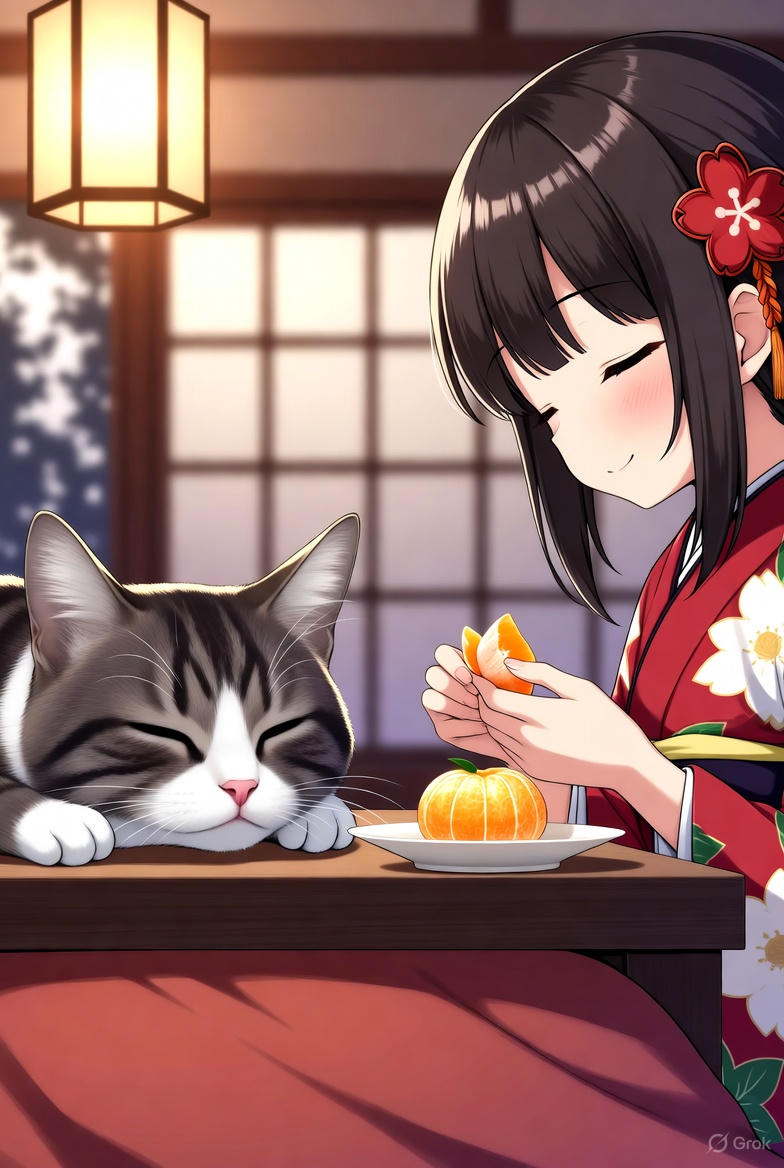 こたつでみかん | の人気AIイラスト・グラビア