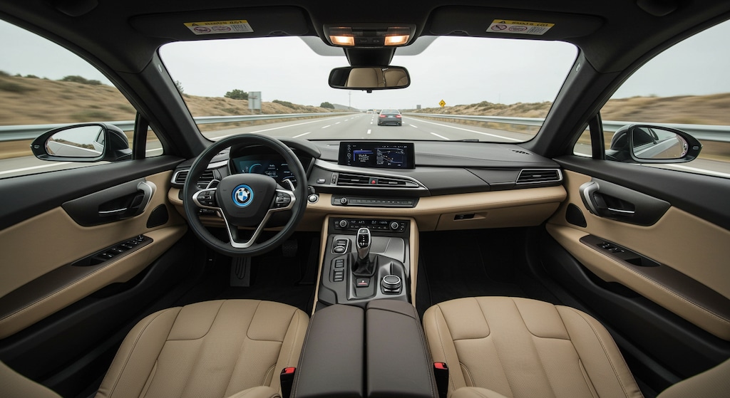 BMW i8運転席