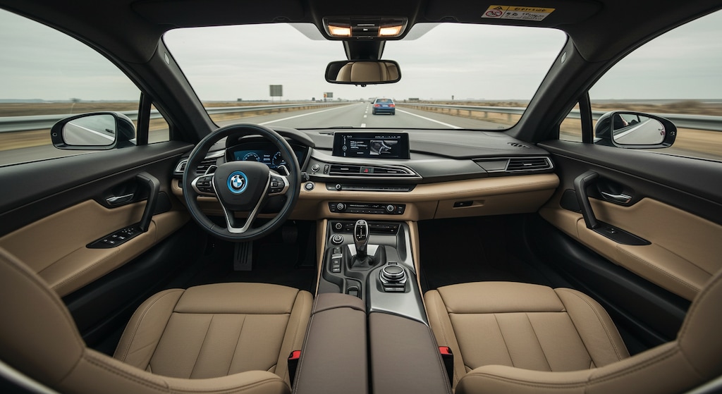 BMW i8運転席
