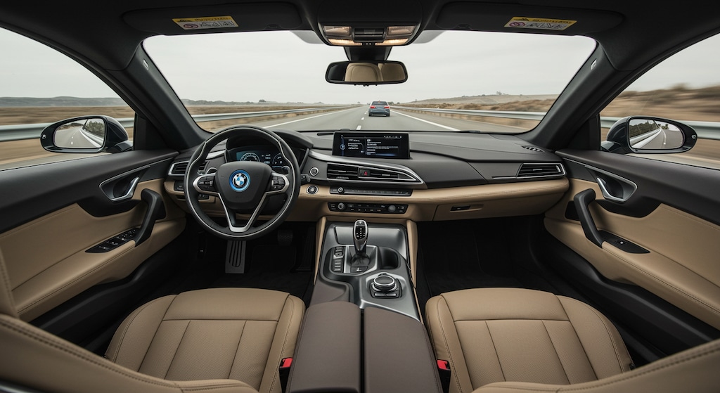 BMW i8運転席