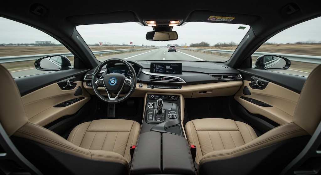 BMW i8運転席