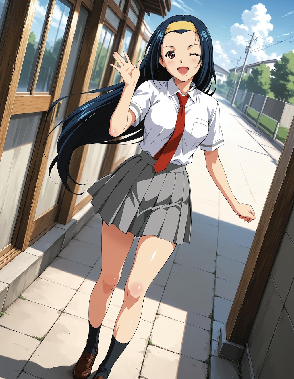 【スーパーリアル麻雀P7】麻比奈夏姫：学校生活【軽量版】