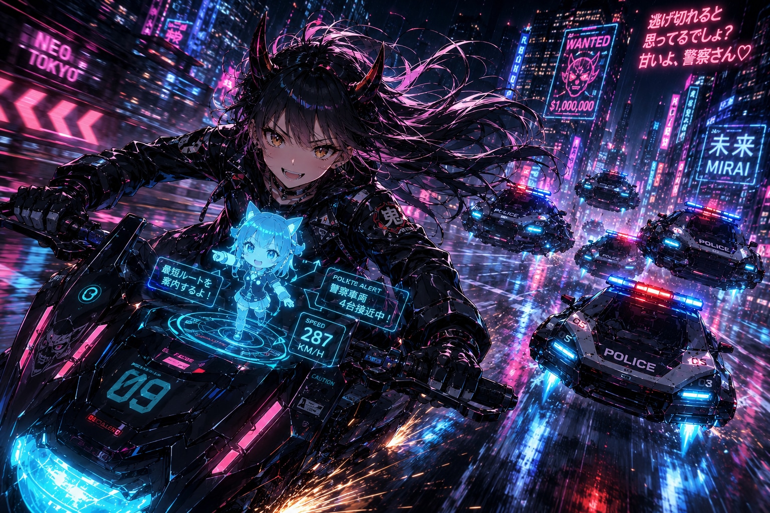 逃走