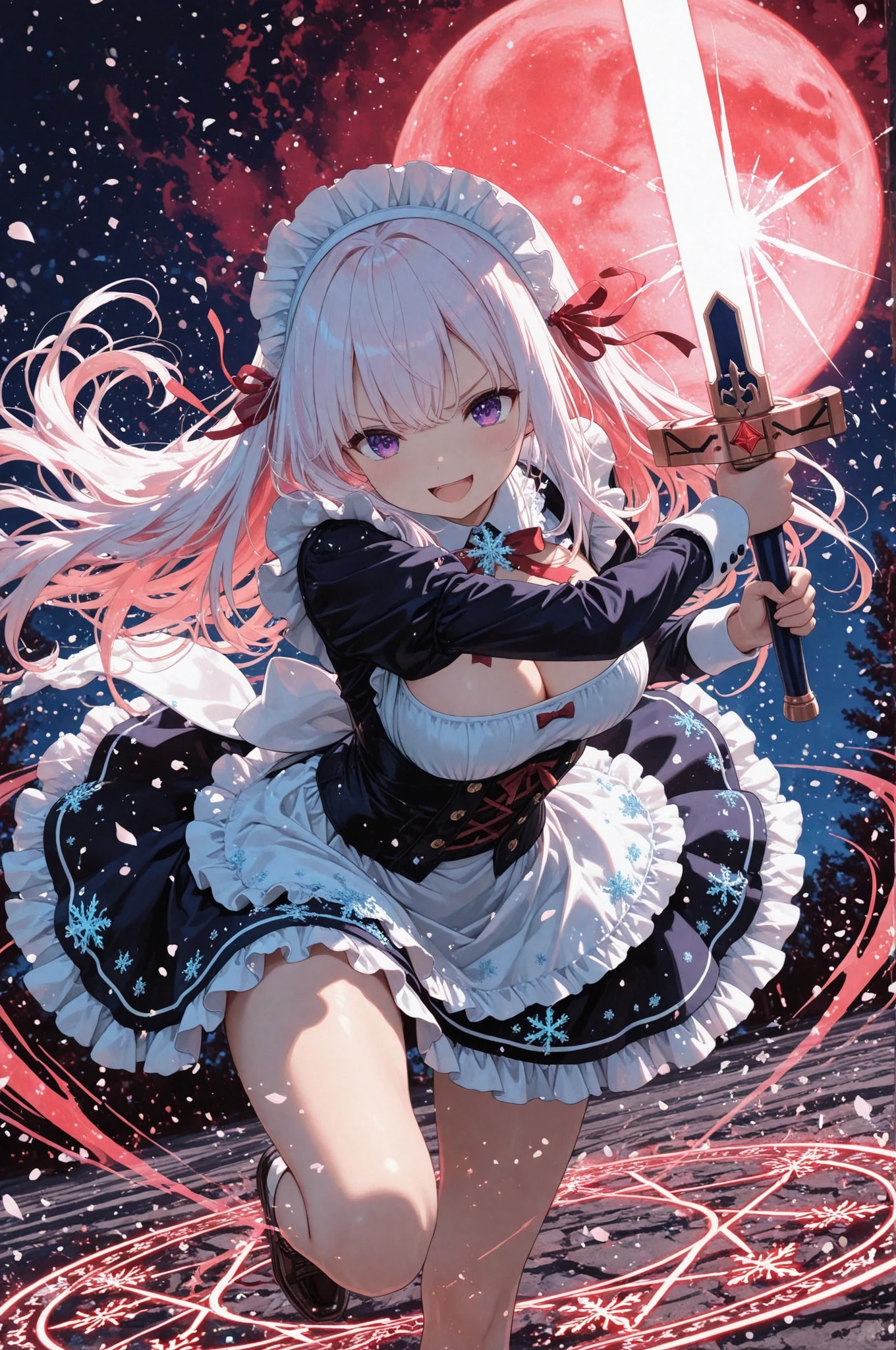 戦うスーパーメイド様✨