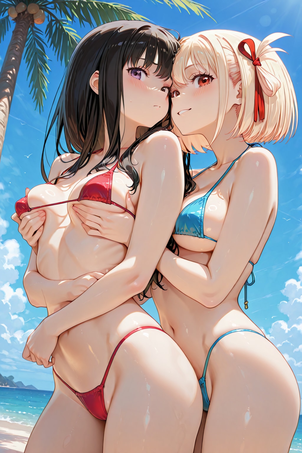 ビーチでりこりこ♪２