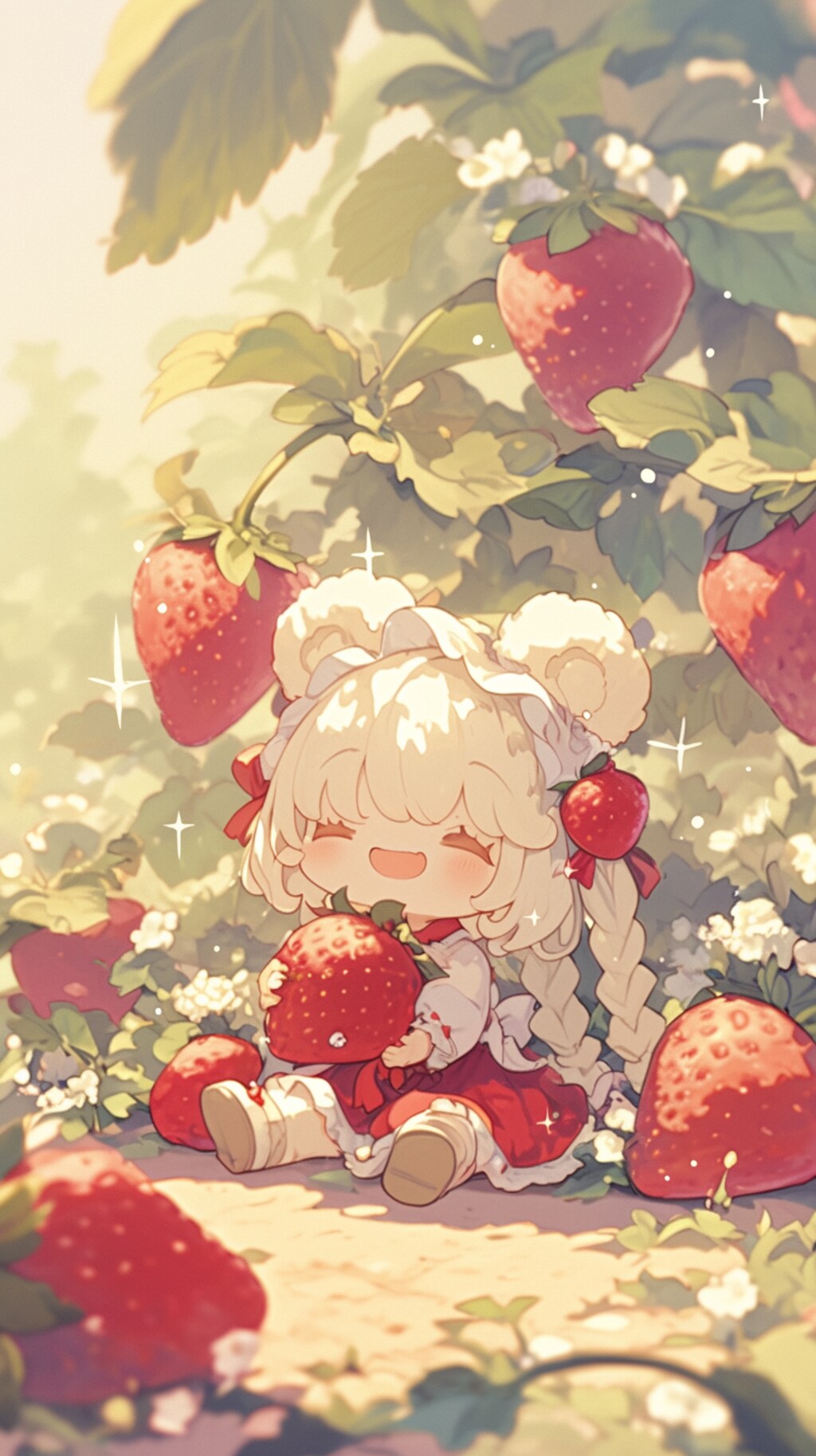 🍓くま娘のイチゴ狩り🍓②