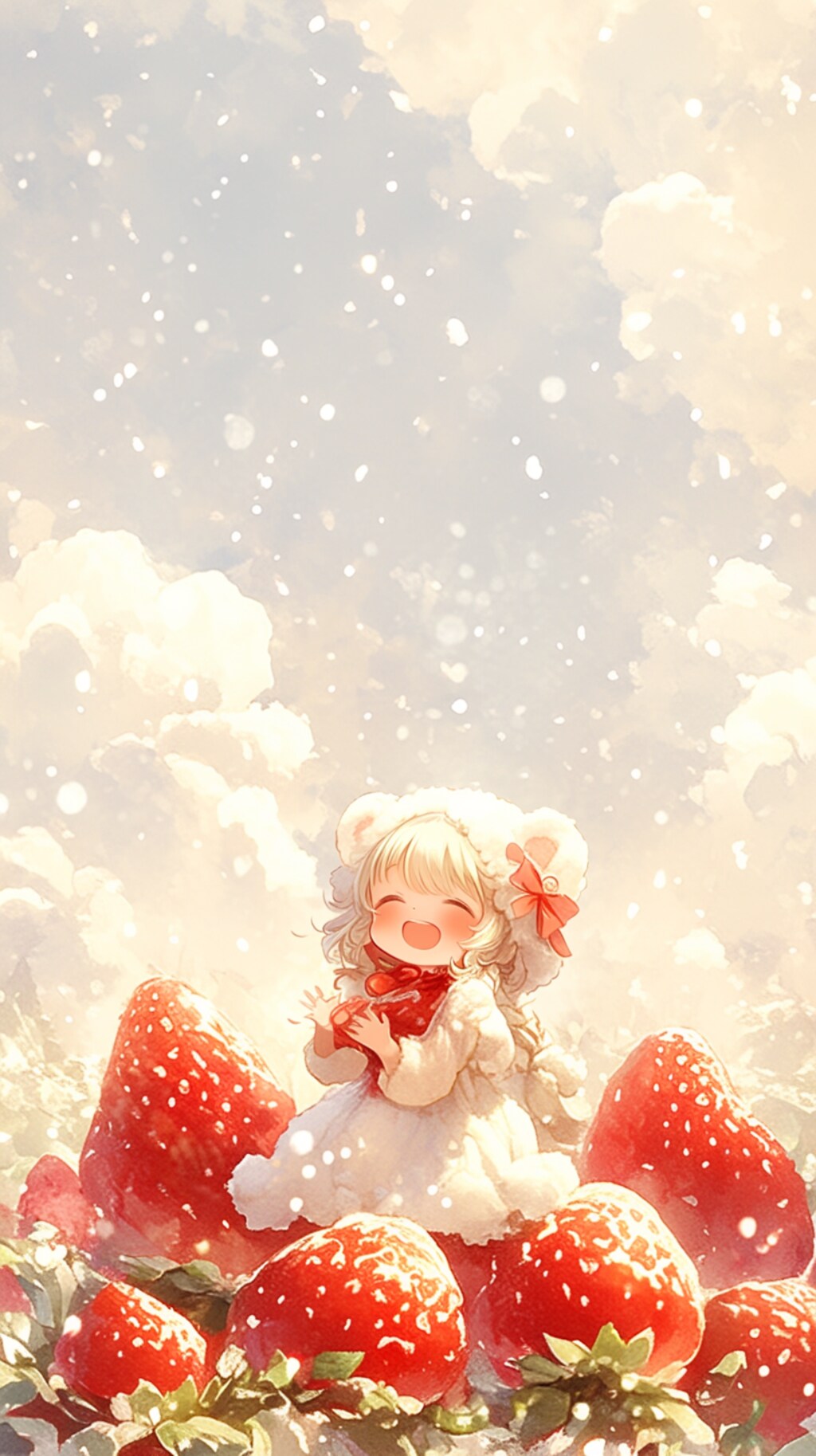 🍓くま娘のイチゴ狩り🍓②