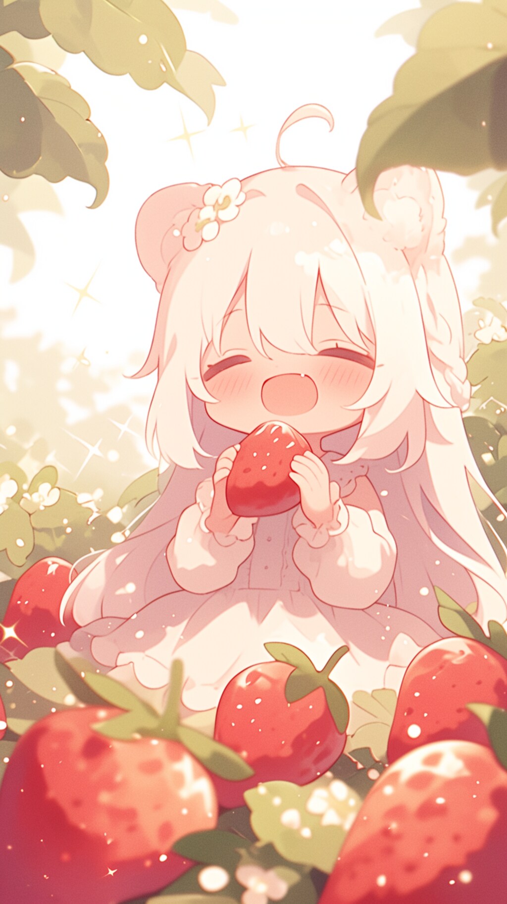 🍓くま娘のイチゴ狩り🍓②