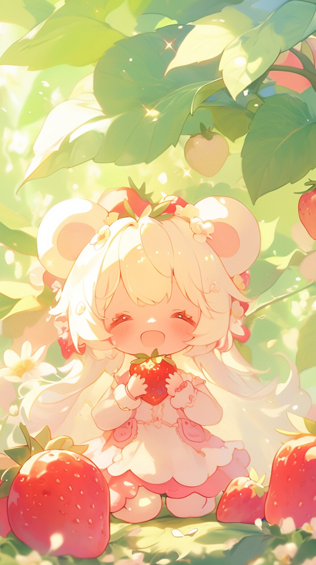 🍓くま娘のイチゴ狩り🍓②