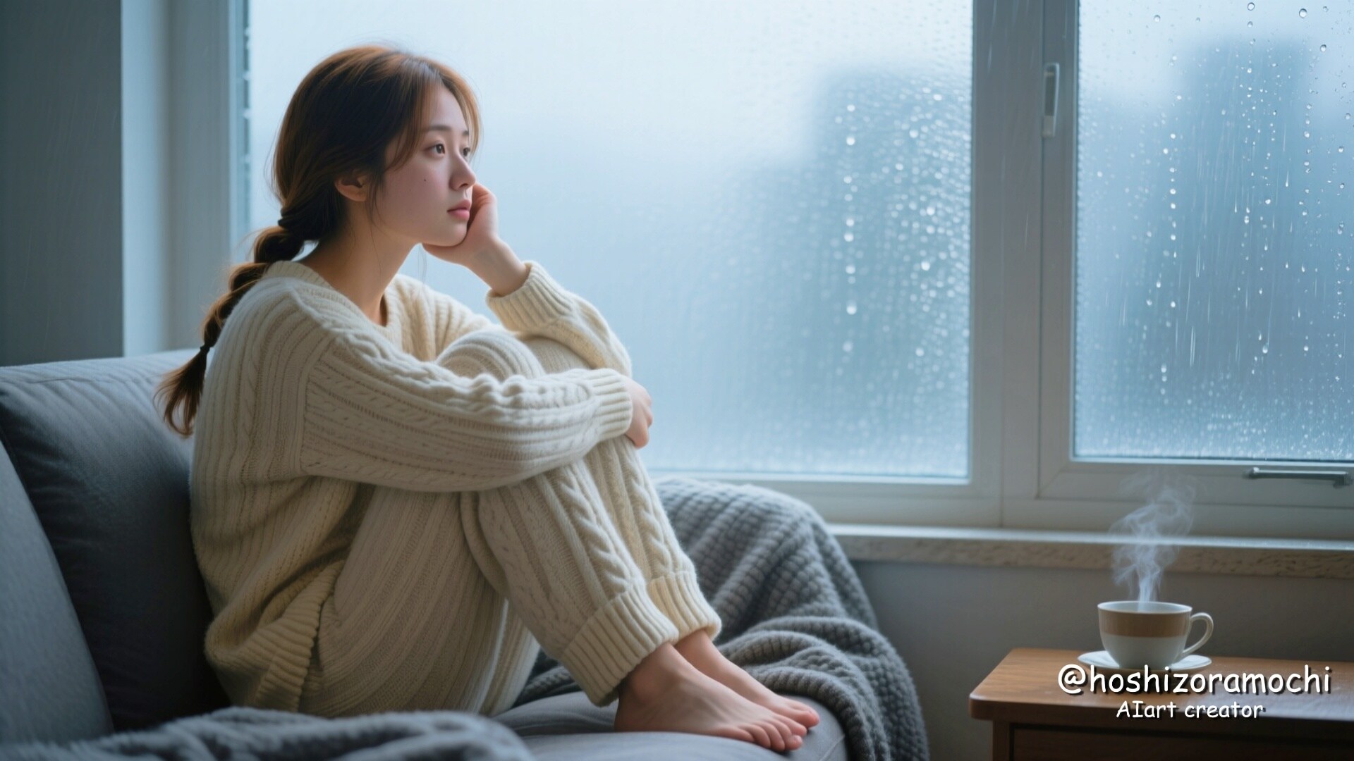 🌧️雨音に包まれて